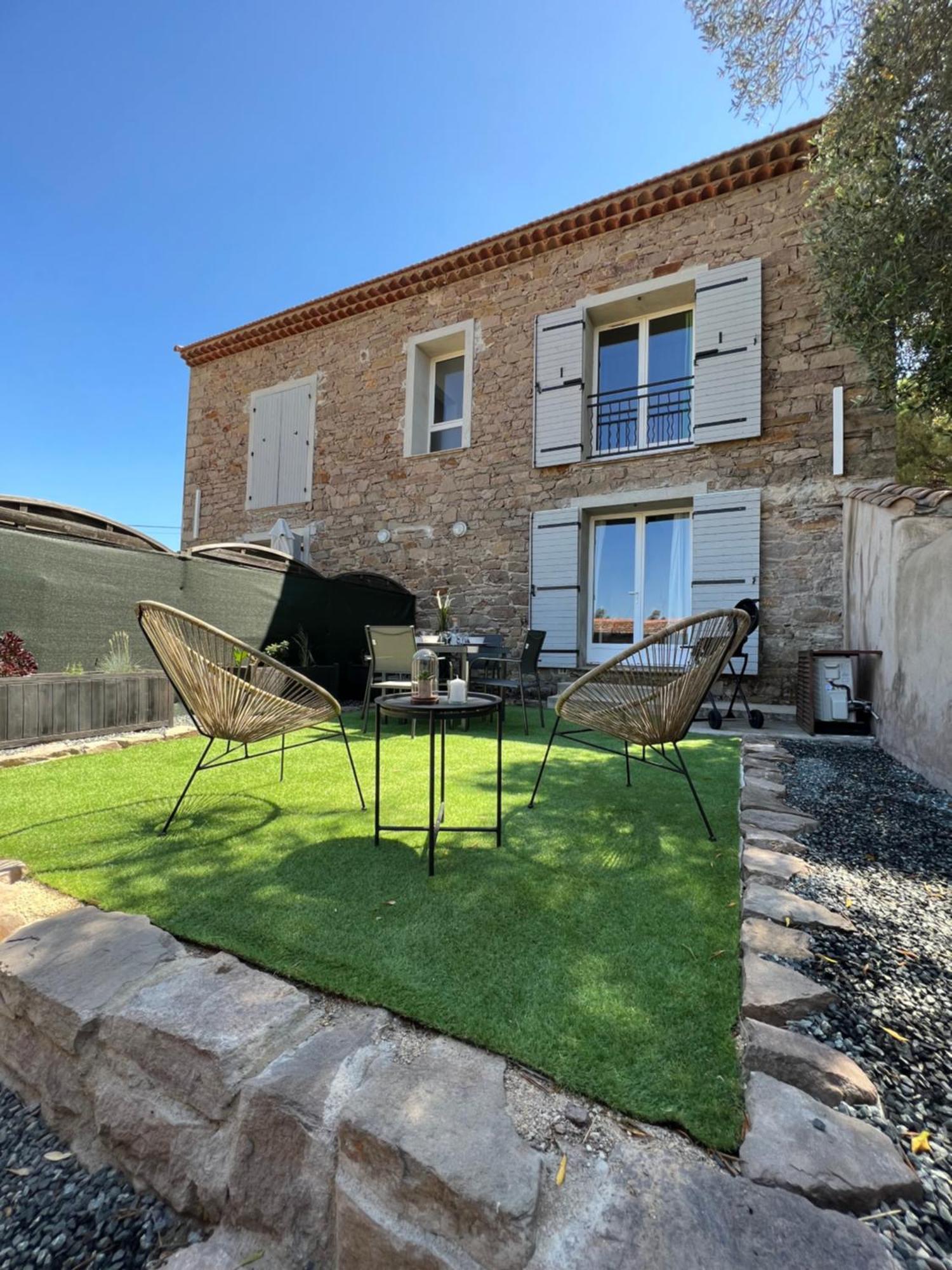 Apartamento La Bastide Saint Pierre T2 - Jardin Roquebrune-sur-Argens Exterior foto